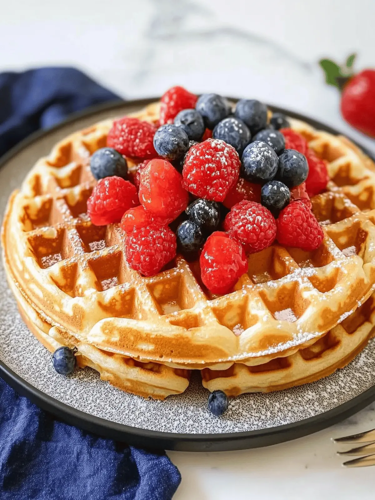 Fluffy Buttermilk Waffles That Will Brighten Your Morning 2 Buttermilk Waffles