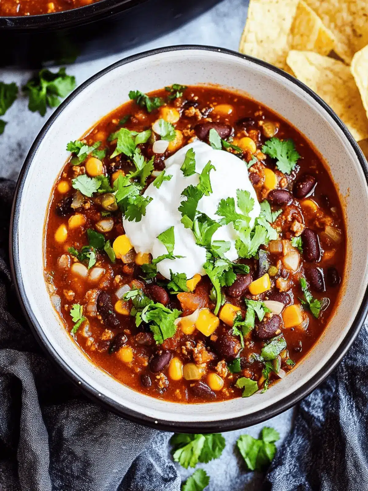 Crockpot Vegetarian Chili