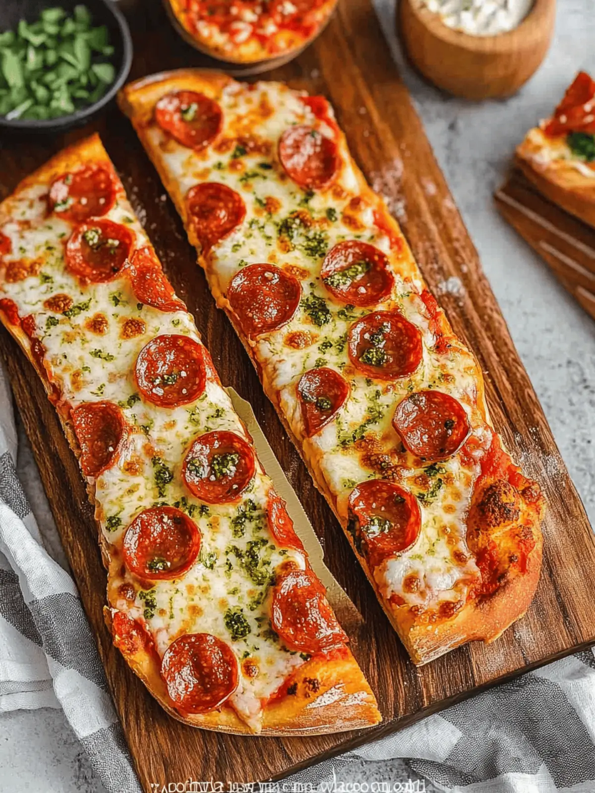 French Bread Pizza: Quick, Cheesy Goodness for Busy Nights 4 French Bread Pizza