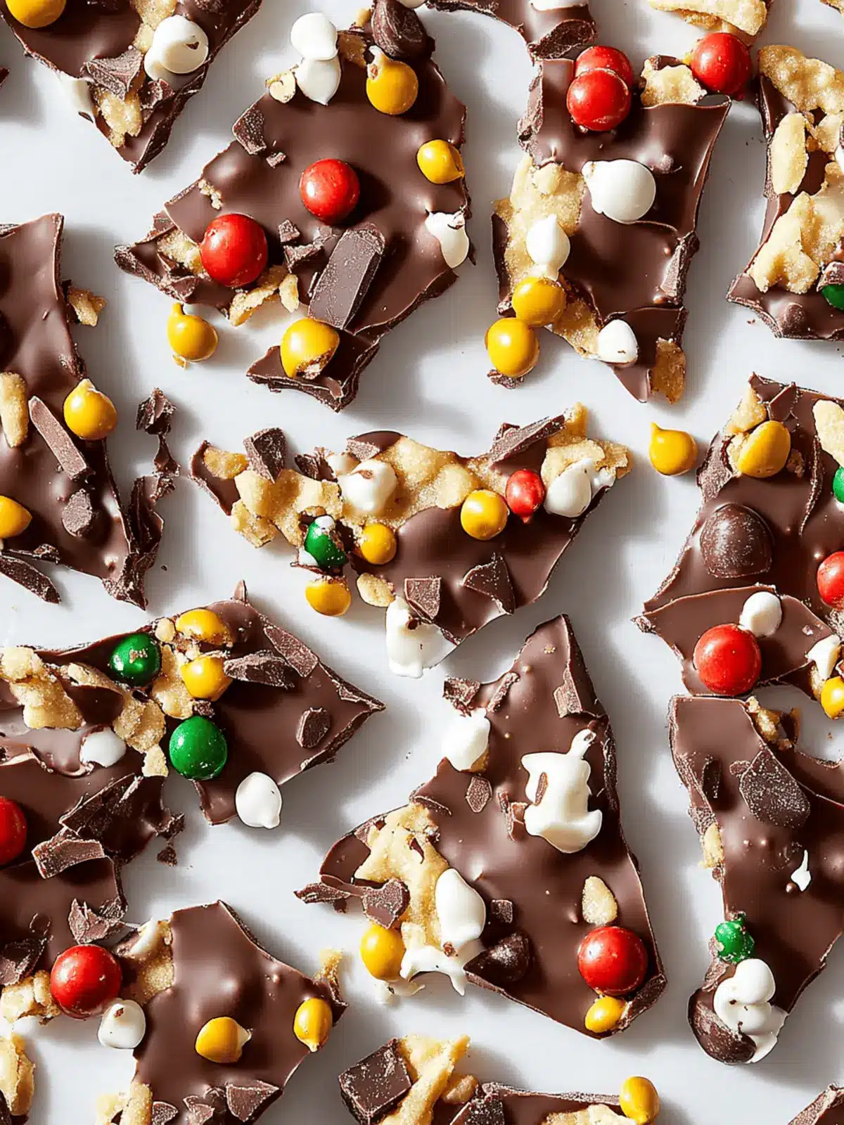 Charlie Brown Thanksgiving-Inspired Chocolate Bark