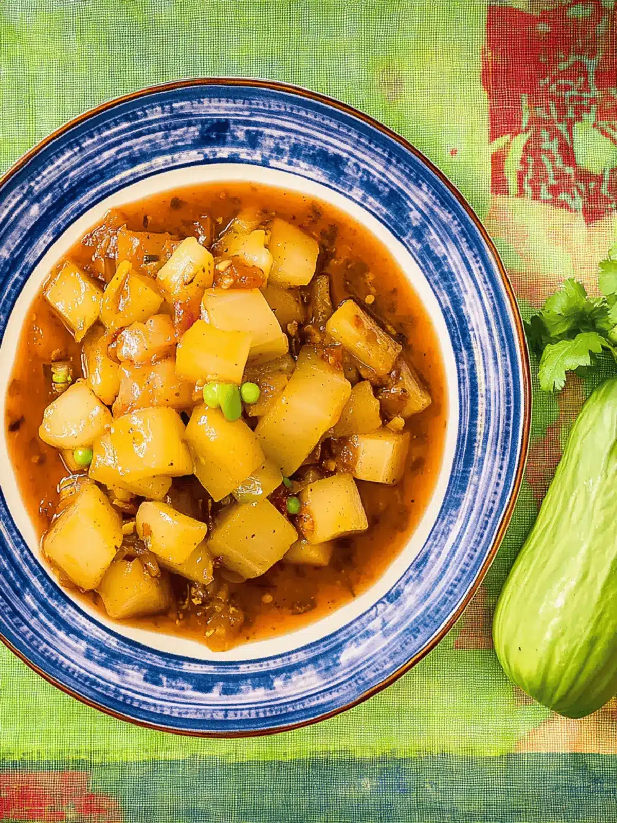 Chayote With Dried Green Chile: A Wholesome Vegetarian Treat 2 Chayote With Dried Green Chile