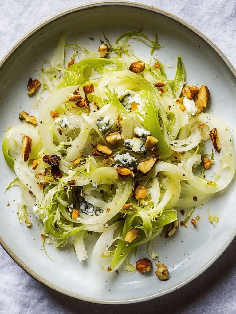 Fennel-Celery Salad With Blue Cheese and Walnuts