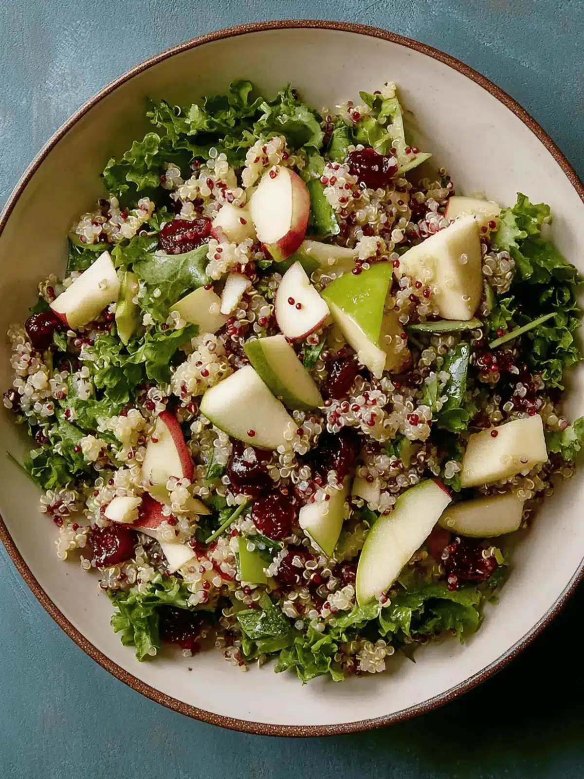 Cranberry Apple Quinoa Salad
