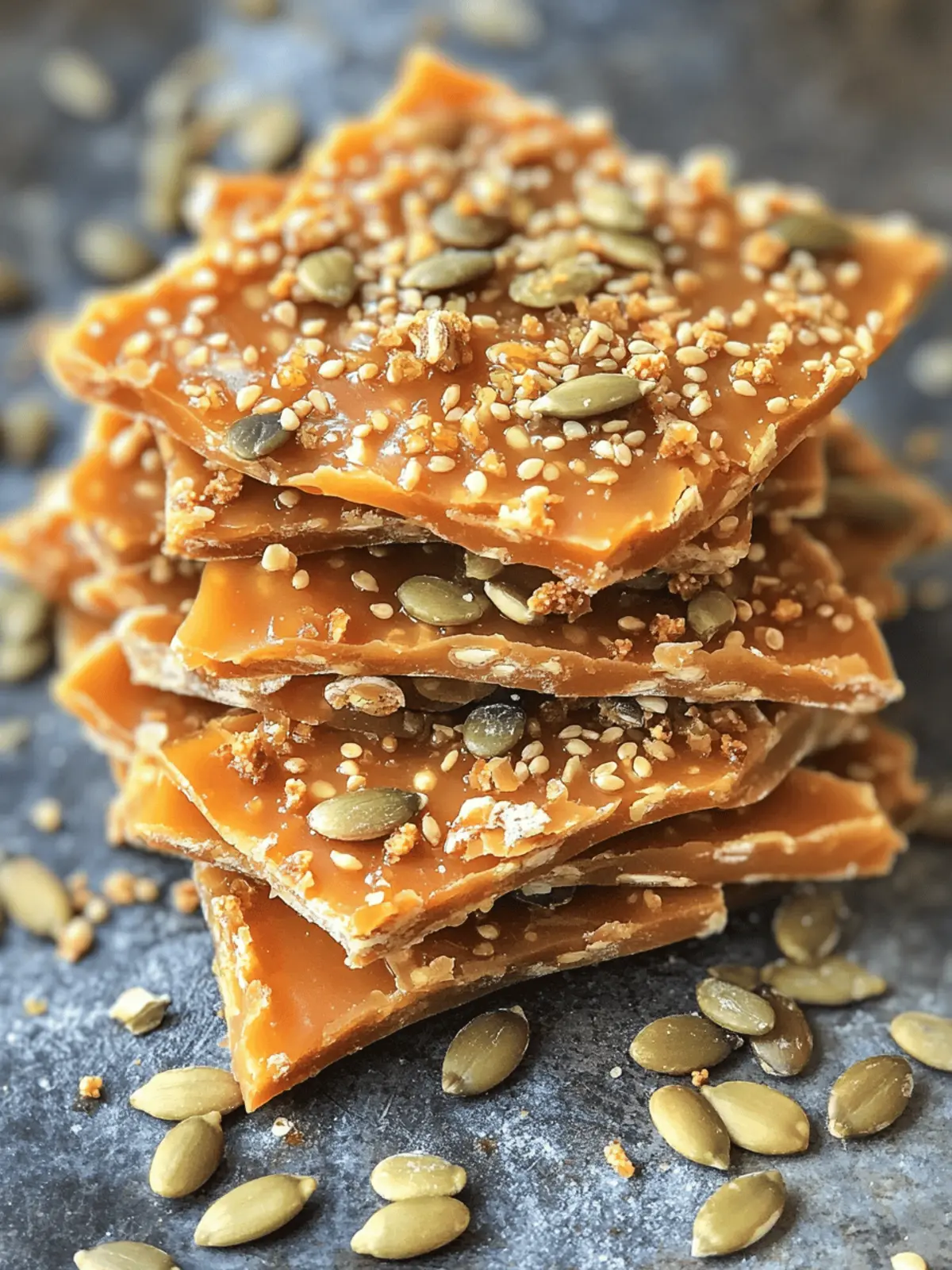 Pumpkin Seed Toffee