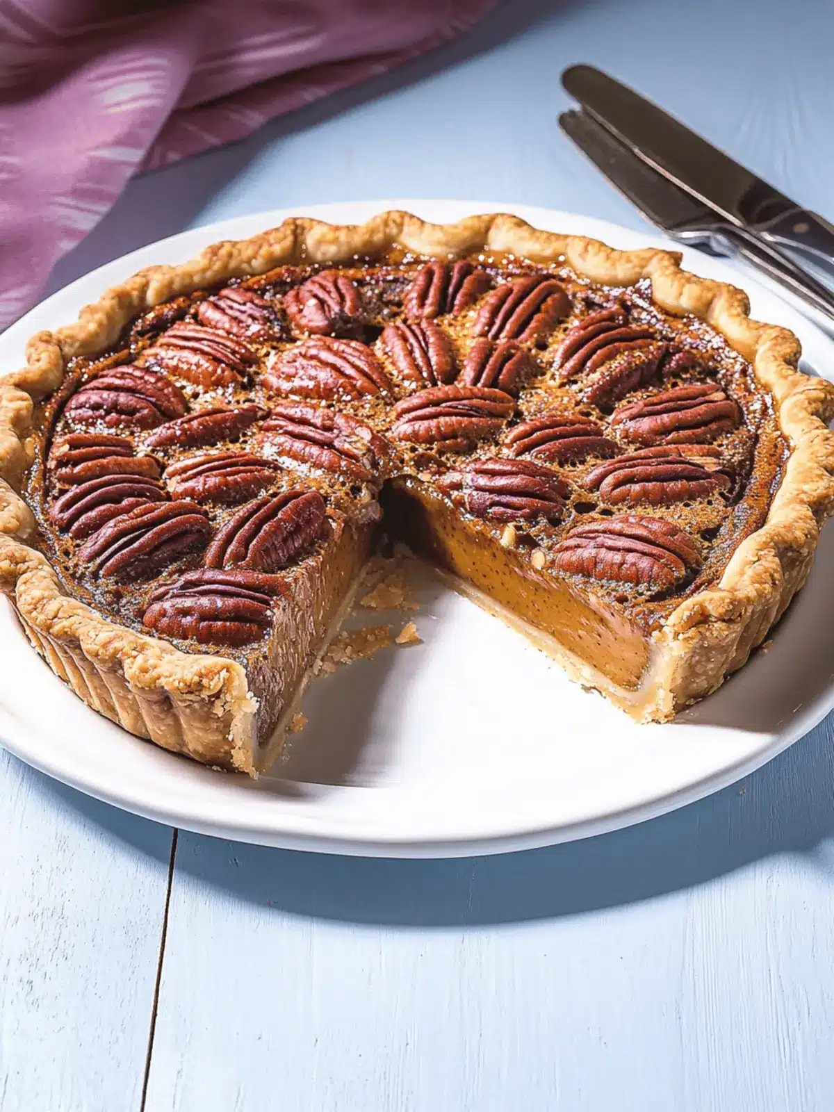 Irresistible Sweetpotato Pecan Pie for Heartwarming Moments 2 Sweetpotato Pecan Pie