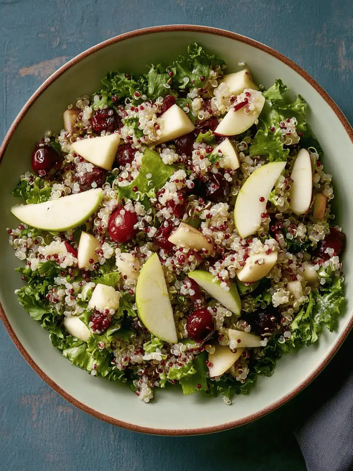 Cranberry Apple Quinoa Salad