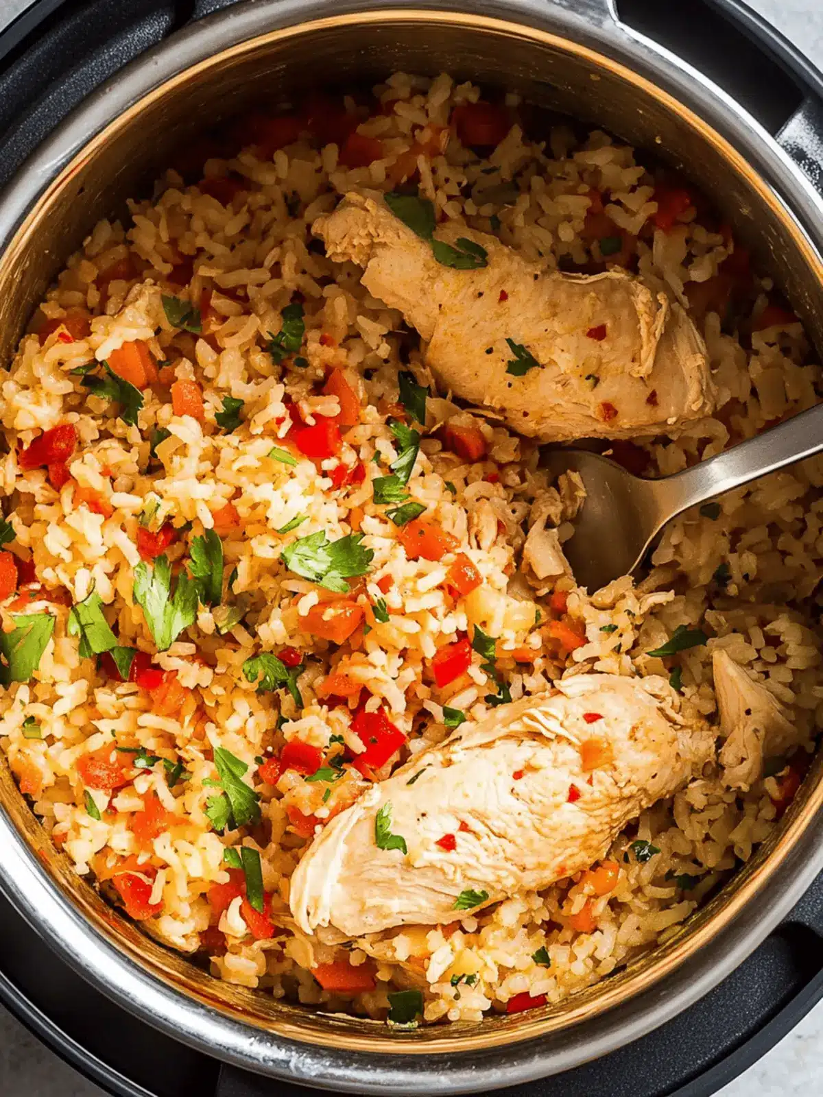 Instant Pot Chicken & Rice