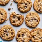 Chocolate Chip Cookies With Olive Oil and Sea Salt