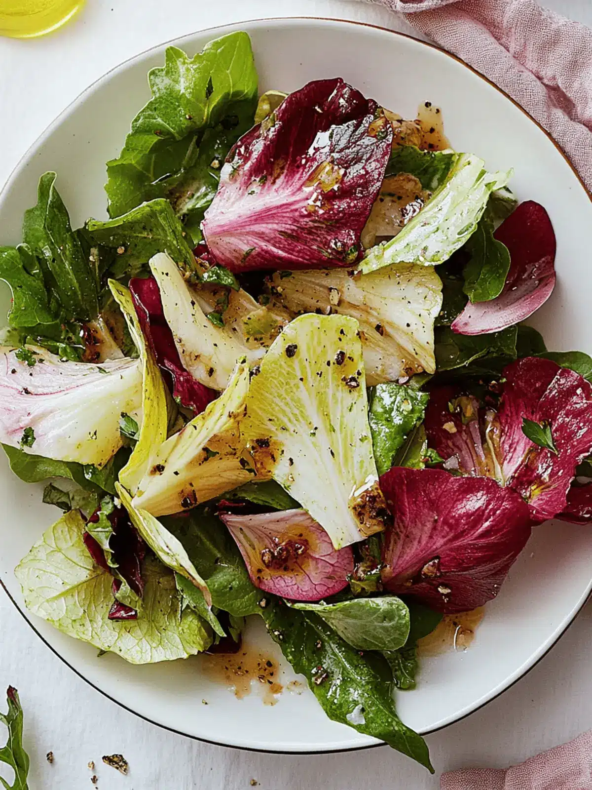 Chicory Salad with Honey-Mustard Vinaigrette You’ll Crave 3 Chicory Salad with Honey-Mustard Vinaigrette