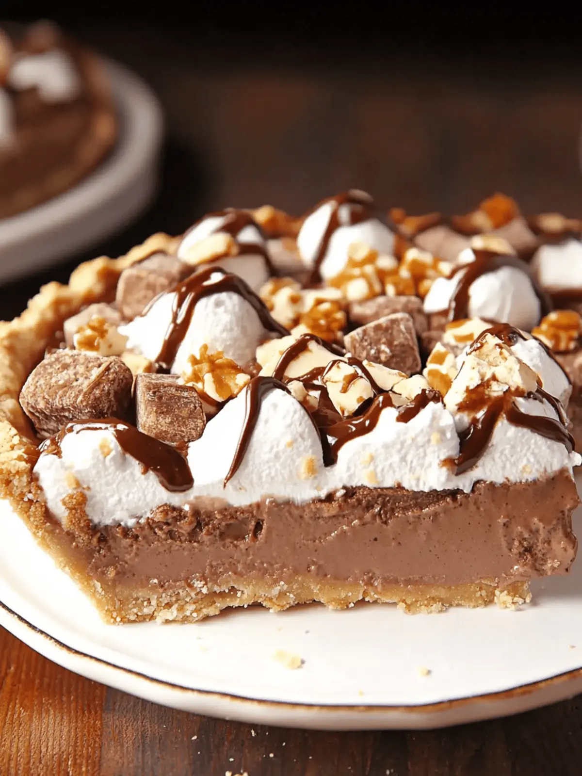 Rocky Road Pie