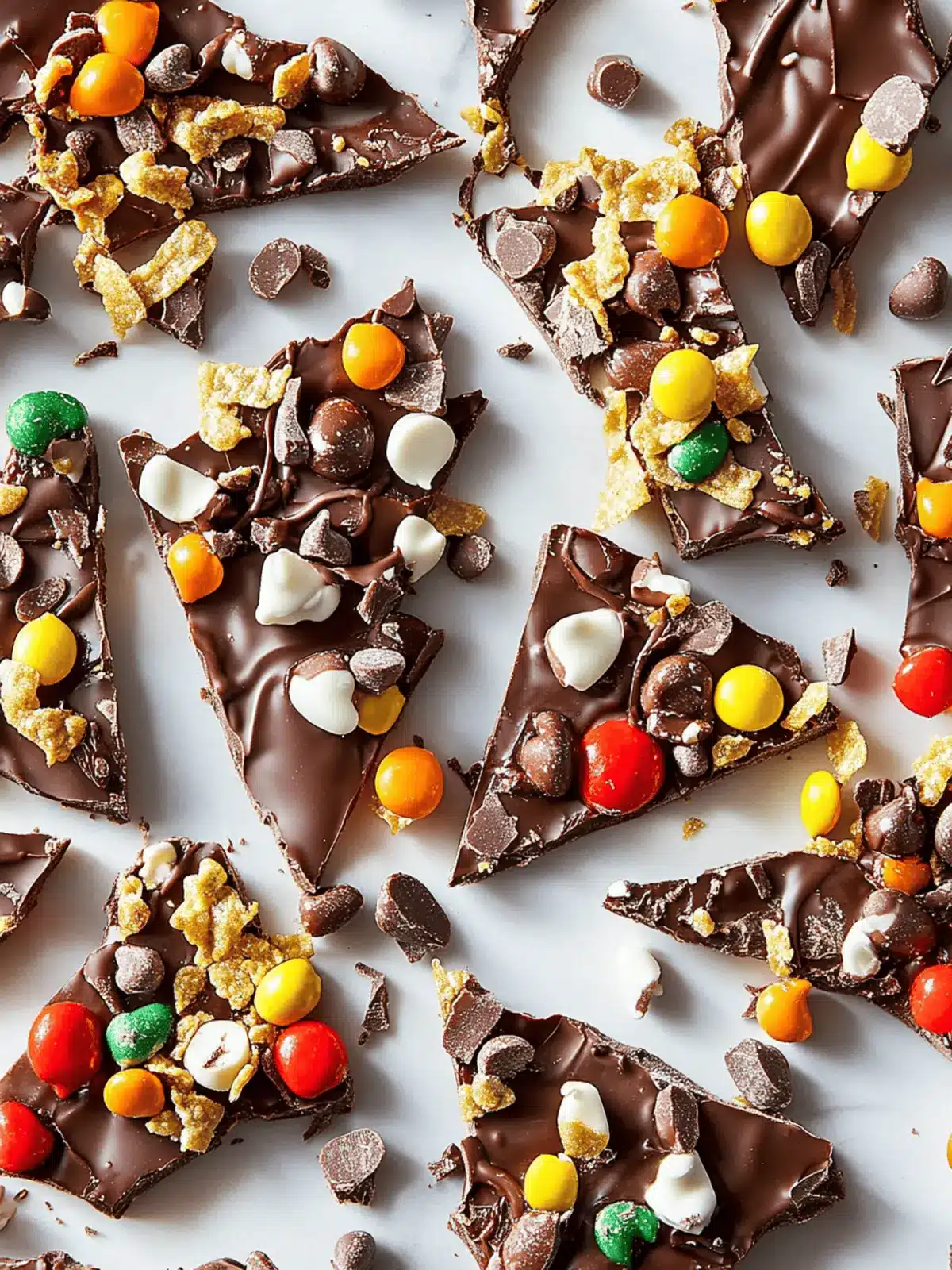 Charlie Brown Thanksgiving-Inspired Chocolate Bark