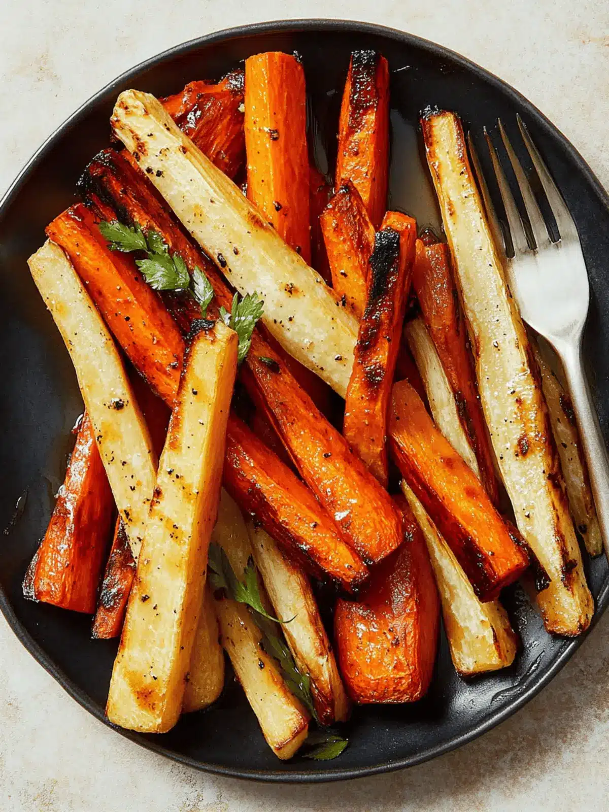 Sweet and Savory Roasted Carrots and Parsnips With Honey Magic 2 Roasted Carrots and Parsnips With Honey