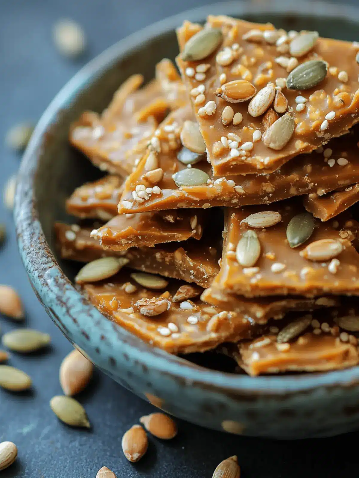 Pumpkin Seed Toffee