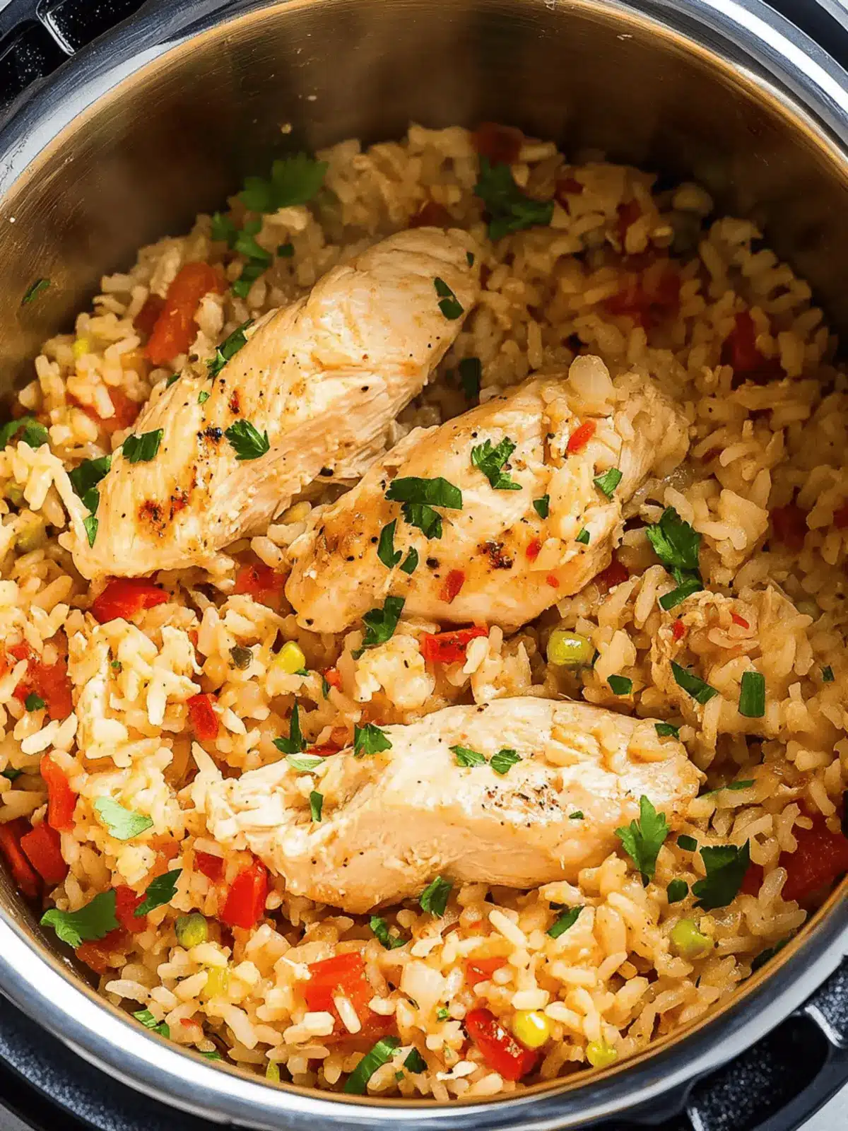 Instant Pot Chicken & Rice