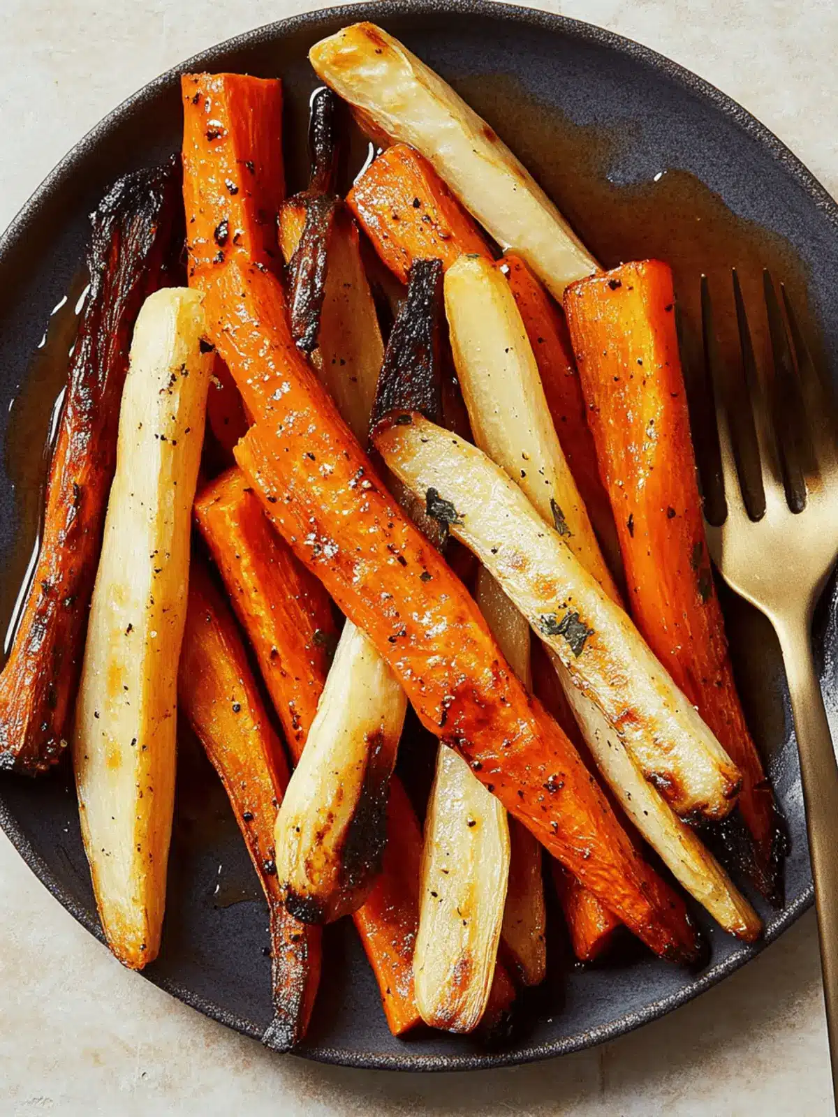 Sweet and Savory Roasted Carrots and Parsnips With Honey Magic 4 Roasted Carrots and Parsnips With Honey