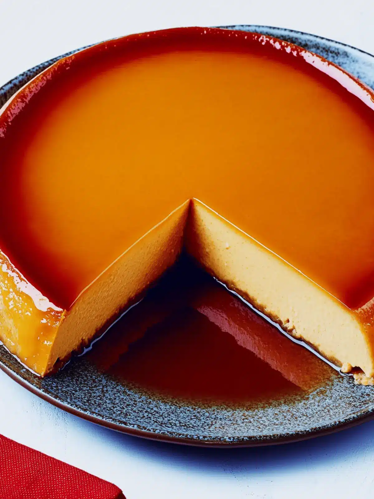 Pumpkin Flan de Queso