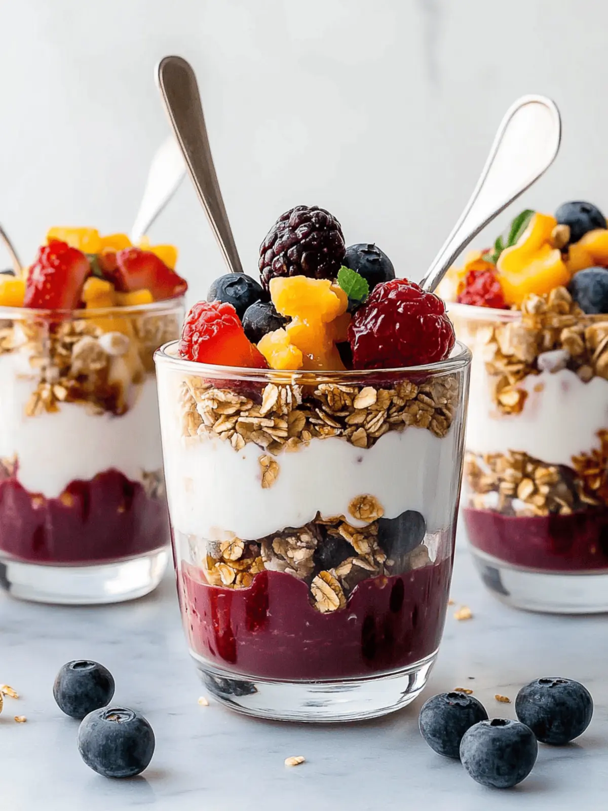 Mix-and-Match Yogurt Parfaits