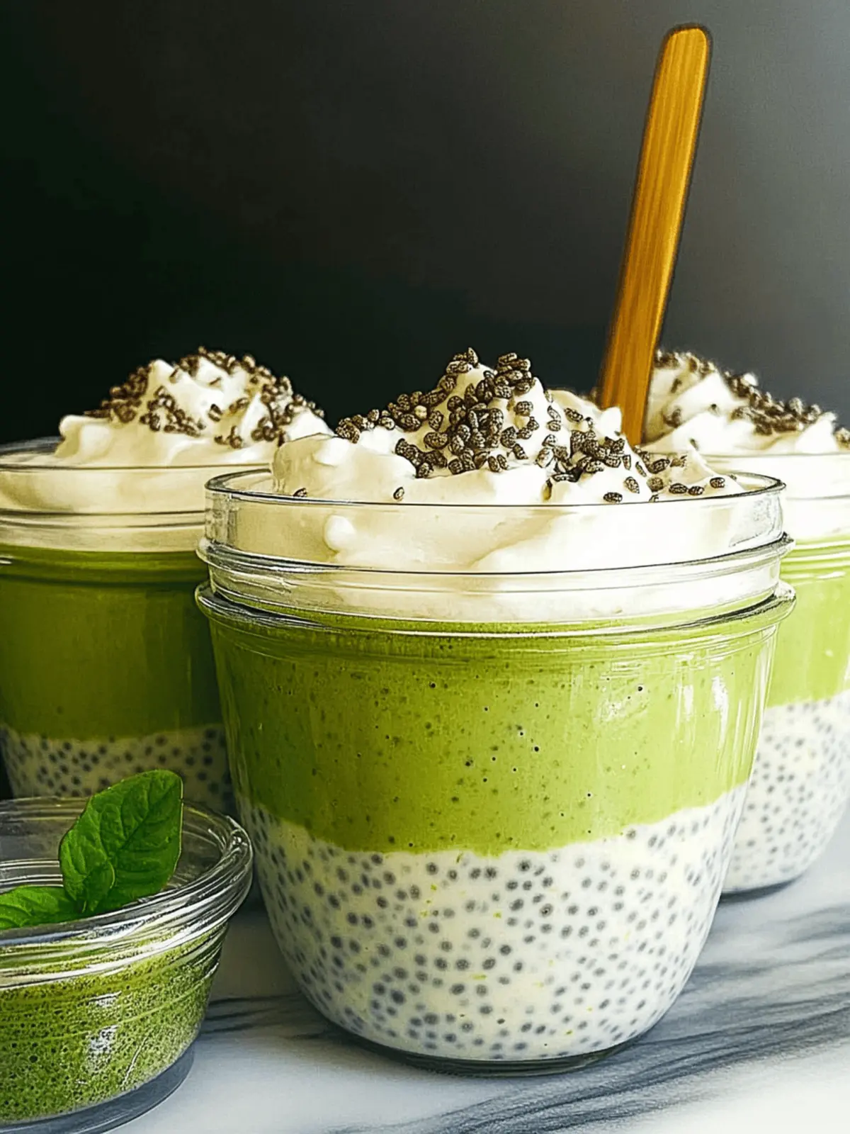 Deliciously Creamy Matcha Chia Pudding for Breakfast Bliss 2 Matcha Chia Pudding