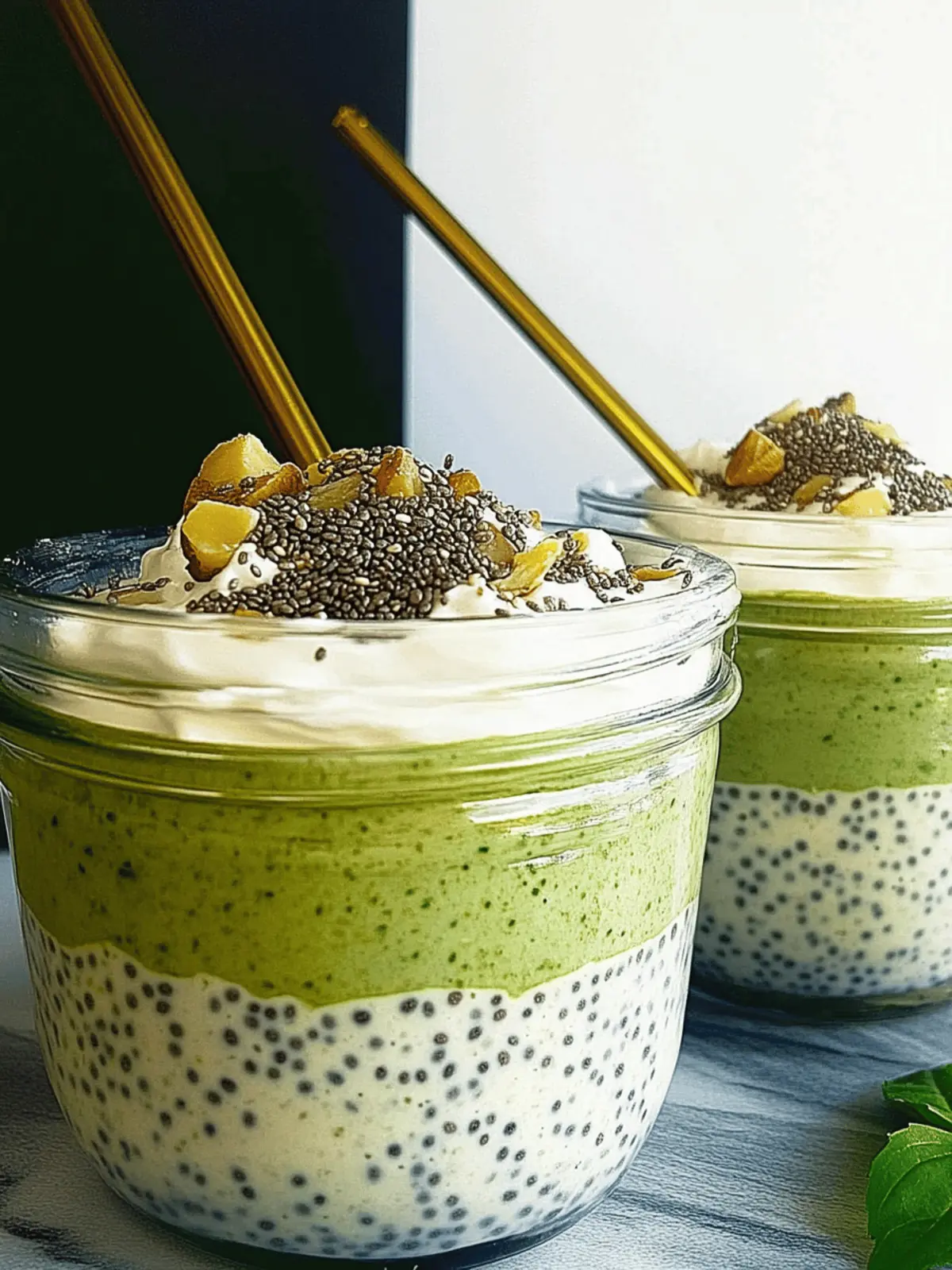Deliciously Creamy Matcha Chia Pudding for Breakfast Bliss 4 Matcha Chia Pudding