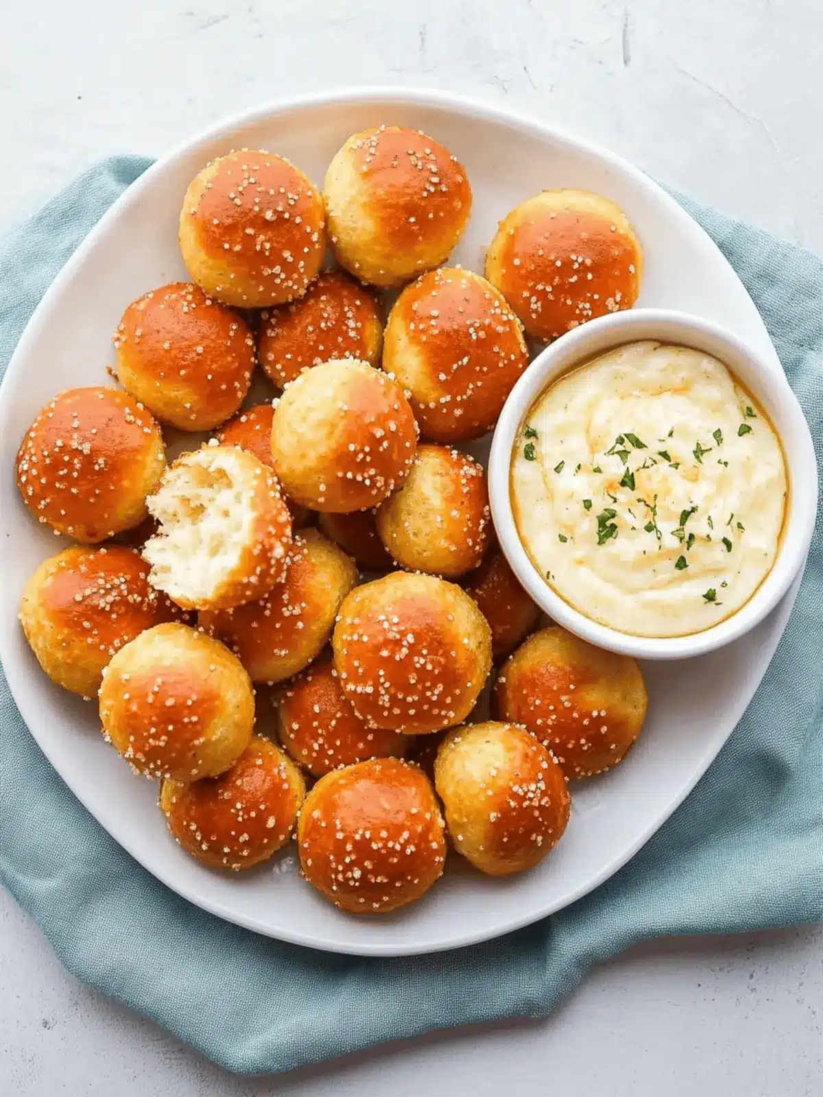 Sweetpotato Pretzel Bites