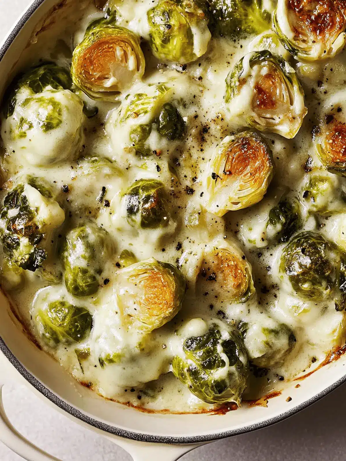 Creamed Brussels Sprouts: Your New Favorite Holiday Side Dish 2 Creamed Brussels Sprouts