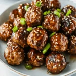 Hoisin Glazed Meatballs