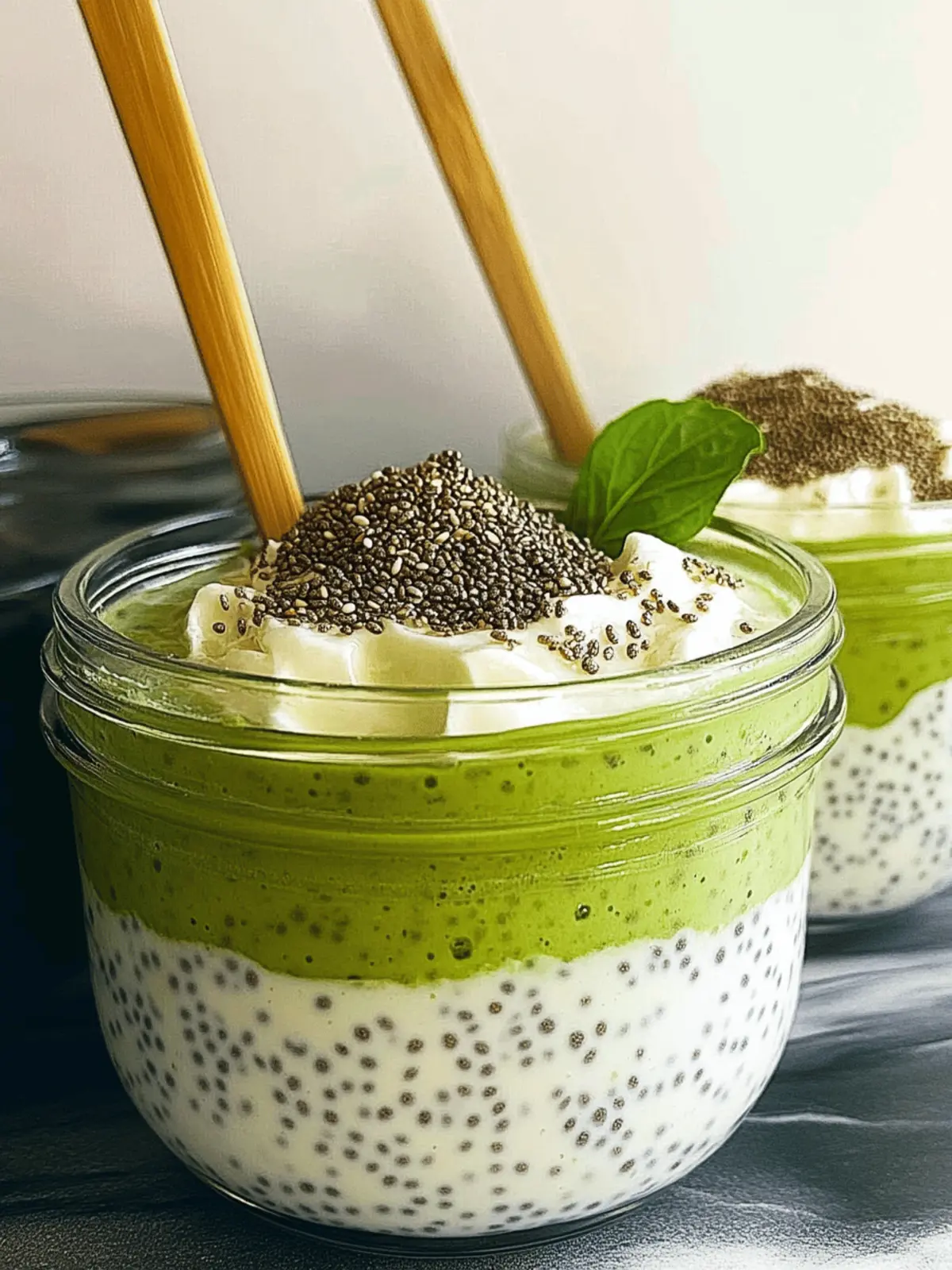 Deliciously Creamy Matcha Chia Pudding for Breakfast Bliss 5 Matcha Chia Pudding