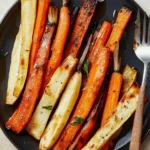 Roasted Carrots and Parsnips With Honey