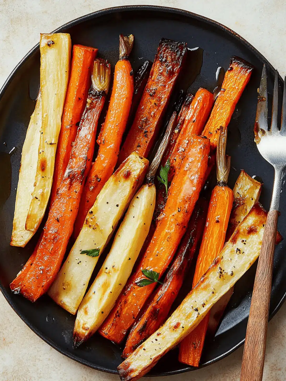 Sweet and Savory Roasted Carrots and Parsnips With Honey Magic 5 Roasted Carrots and Parsnips With Honey