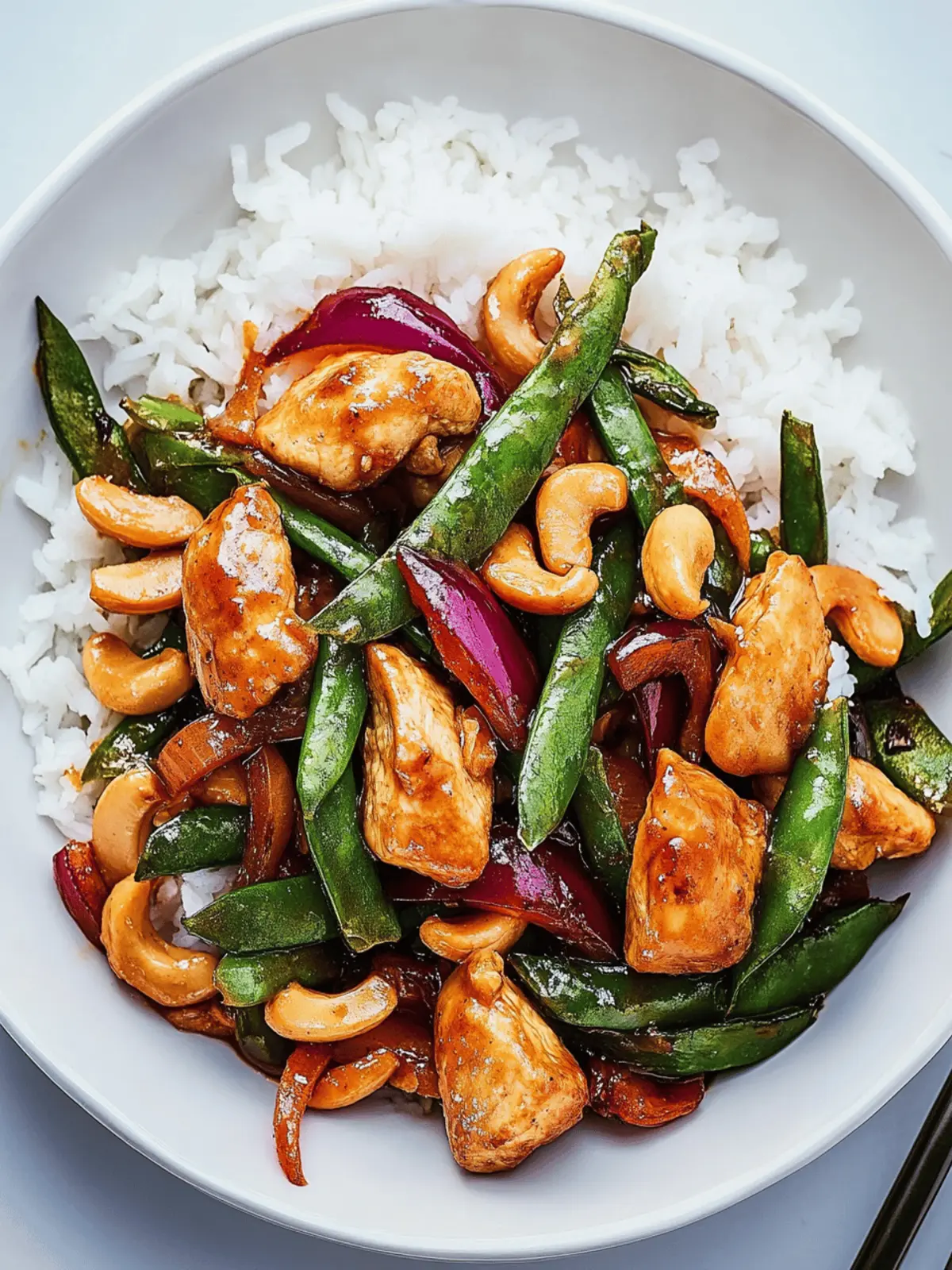 Savory Cashew Chicken Stir-Fry Ready in Under 30 Minutes 3 Cashew Chicken