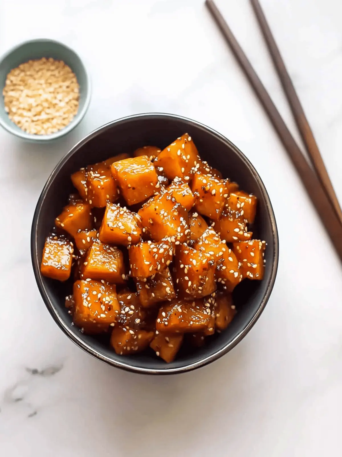 Korean Candied Sweetpotatoes