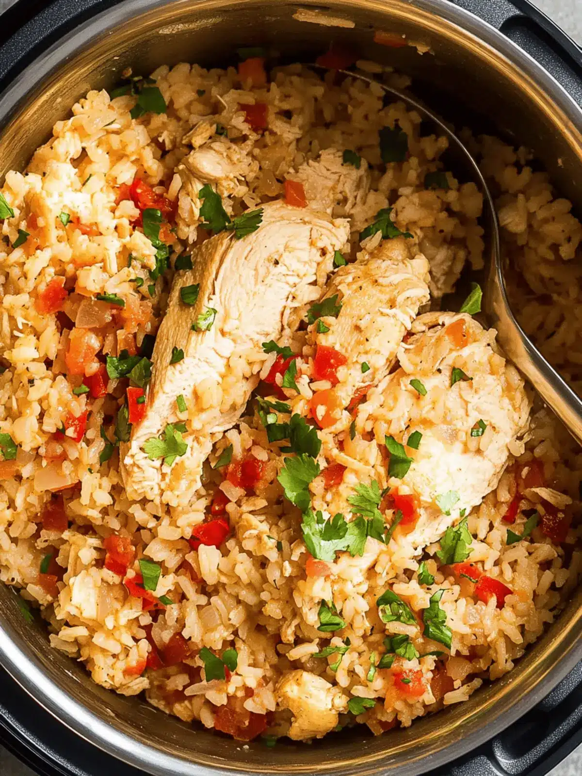 Instant Pot Chicken & Rice