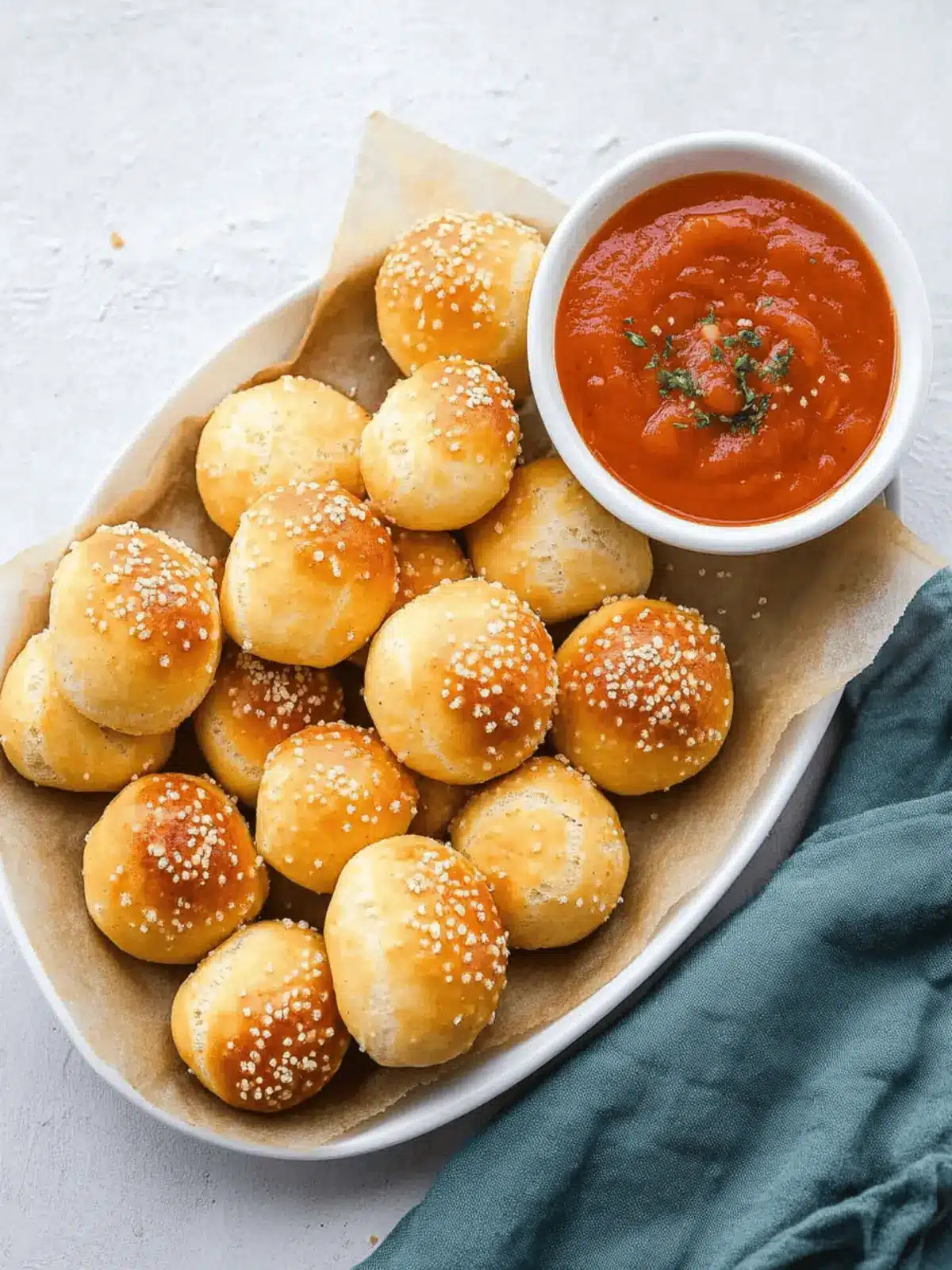 Sweetpotato Pretzel Bites