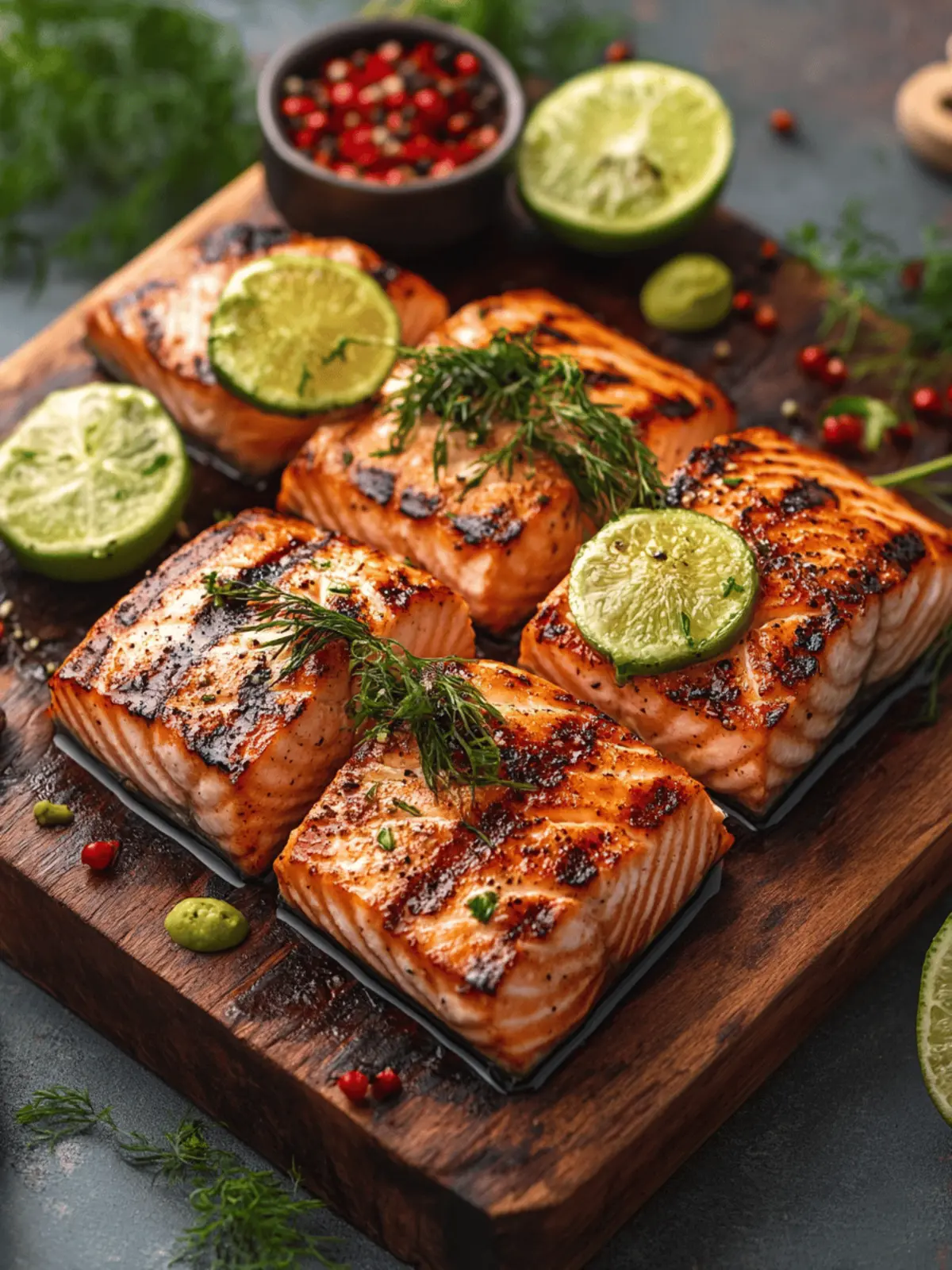 Grilled Salmon Fillet