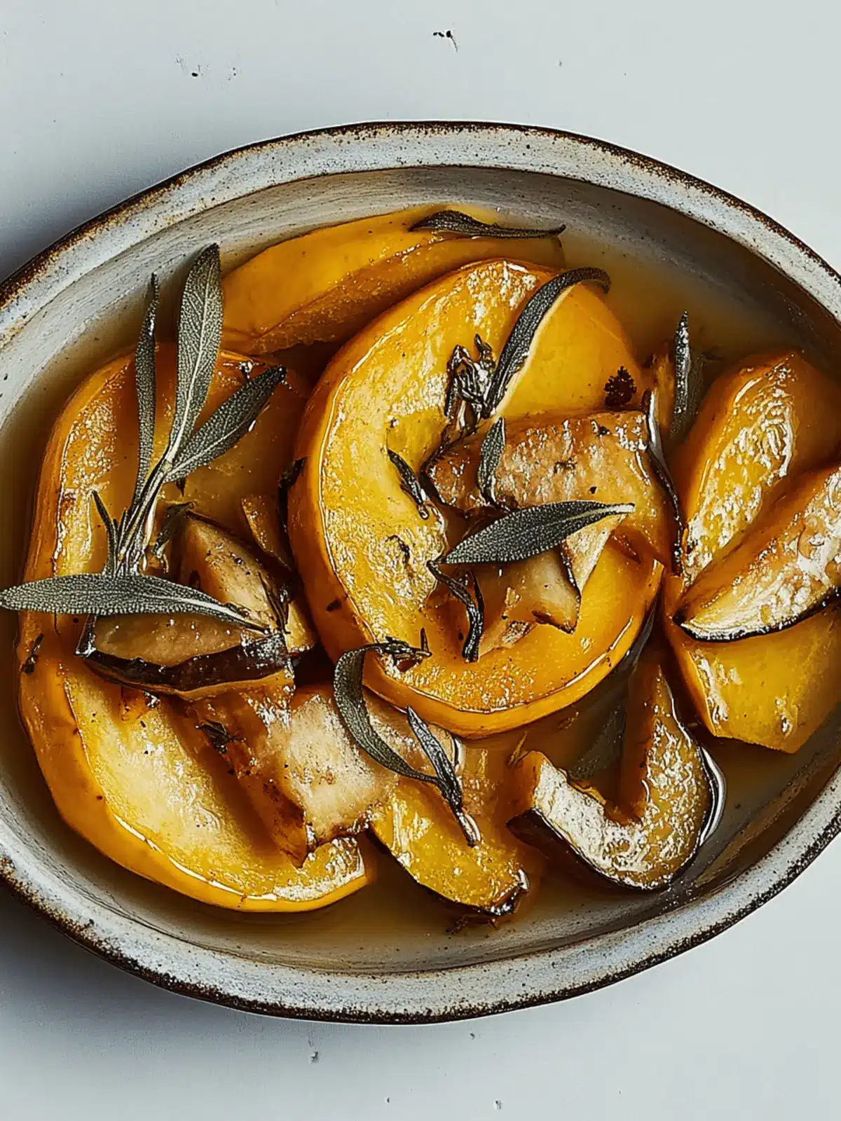 Slow-Cooked Winter Squash With Sage and Thyme: Pure Comfort Food 4 Slow-Cooked Winter Squash With Sage and Thyme