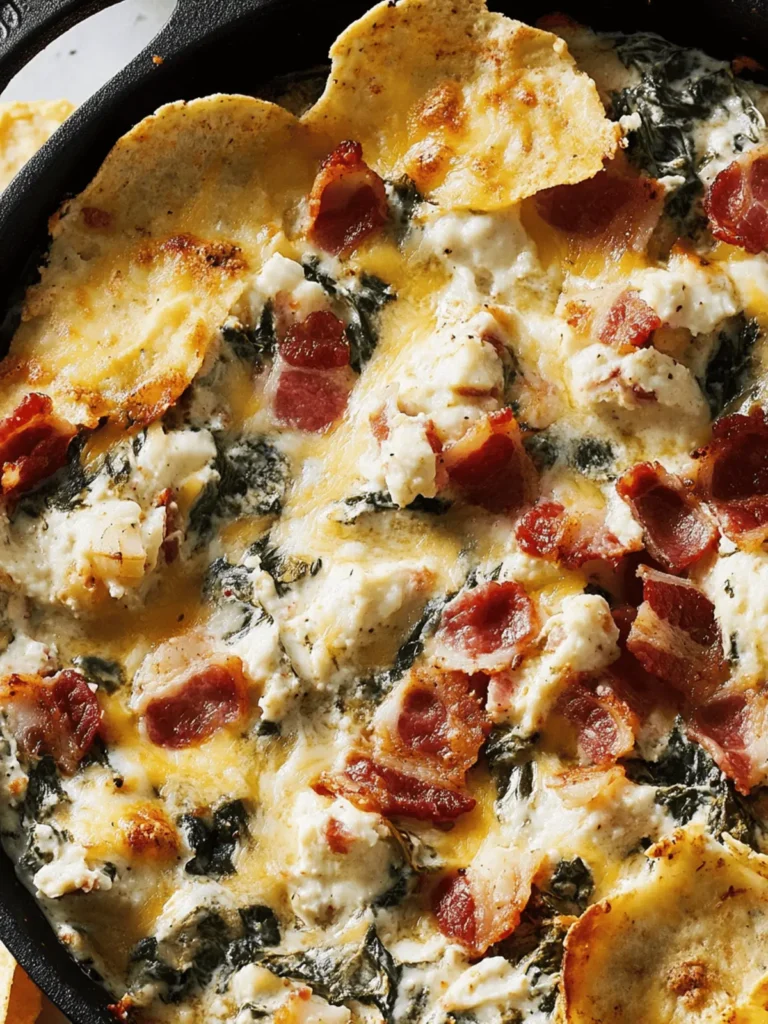 Bacon-Spinach Dip