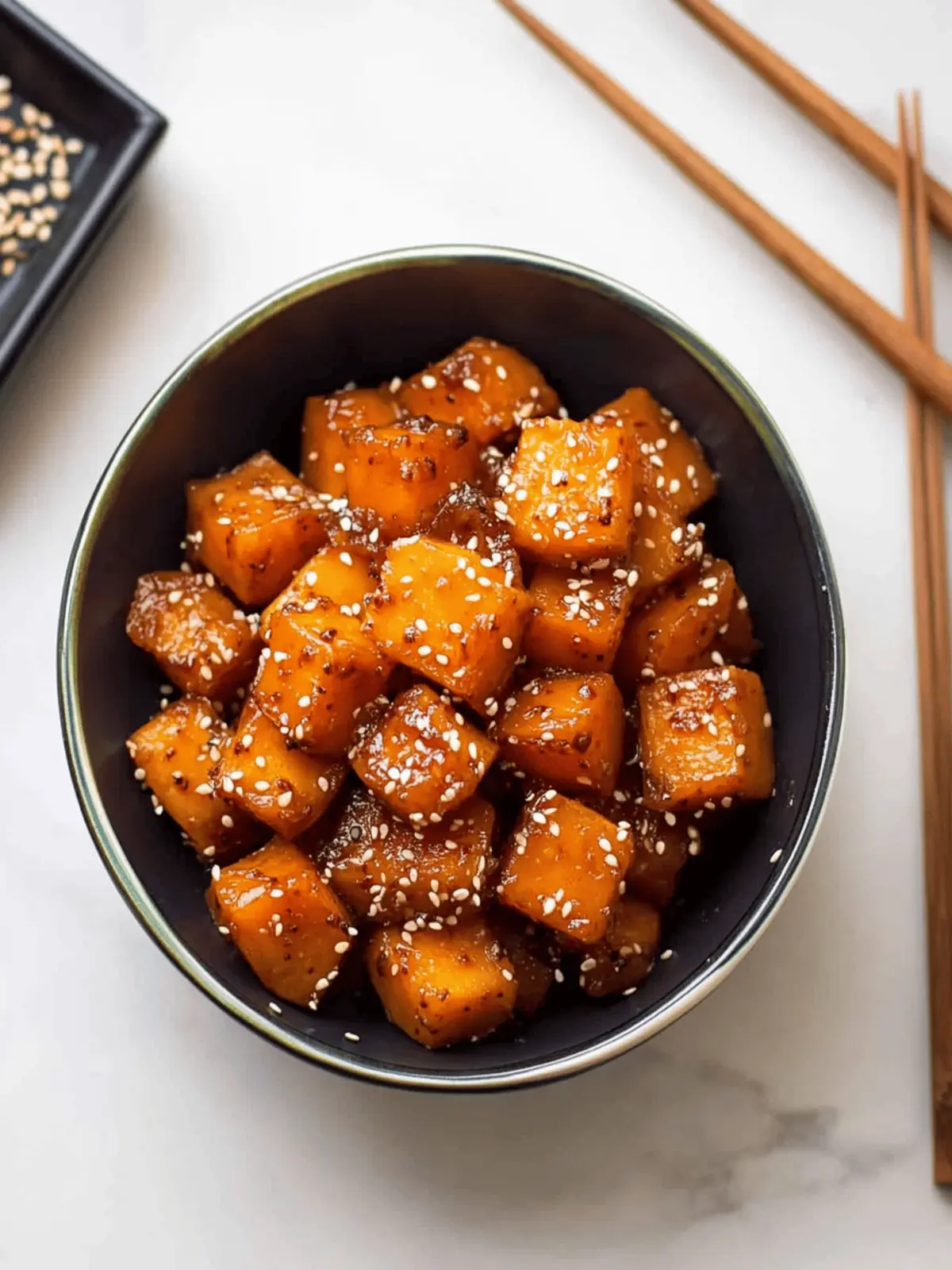 Korean Candied Sweetpotatoes