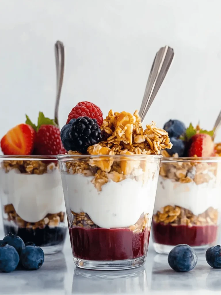 Mix-and-Match Yogurt Parfaits