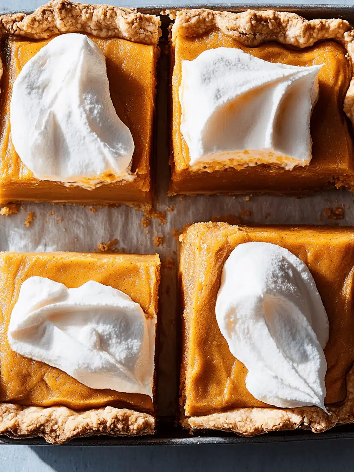 Sweet Potato Pie Bars