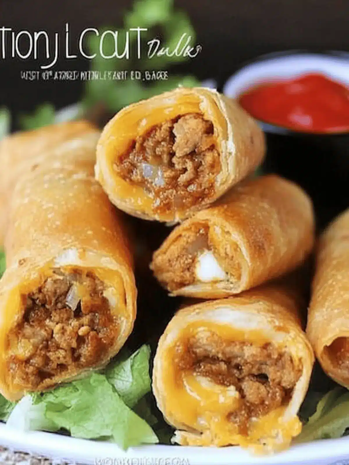 Taco Egg Rolls!