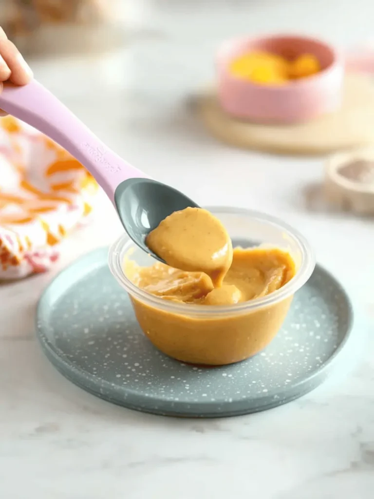 Sweetpotato Peanut Butter Baby Food