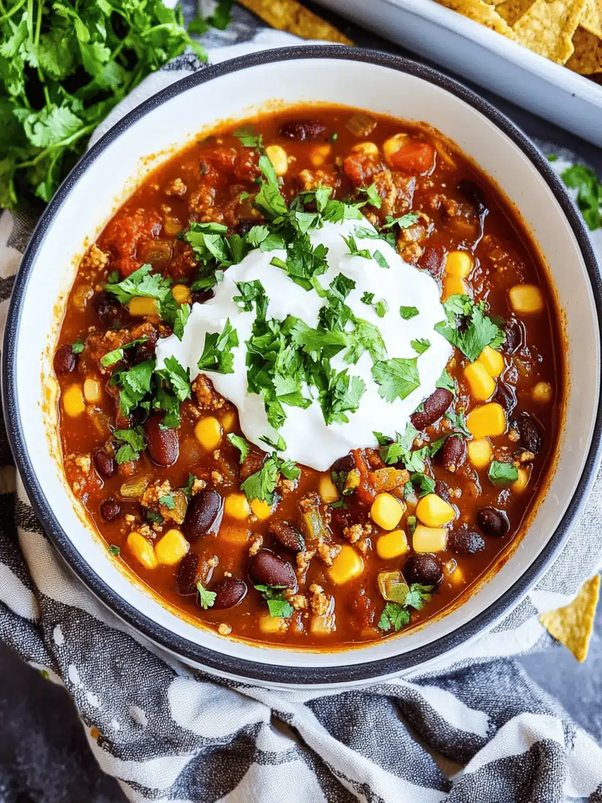 Crockpot Vegetarian Chili