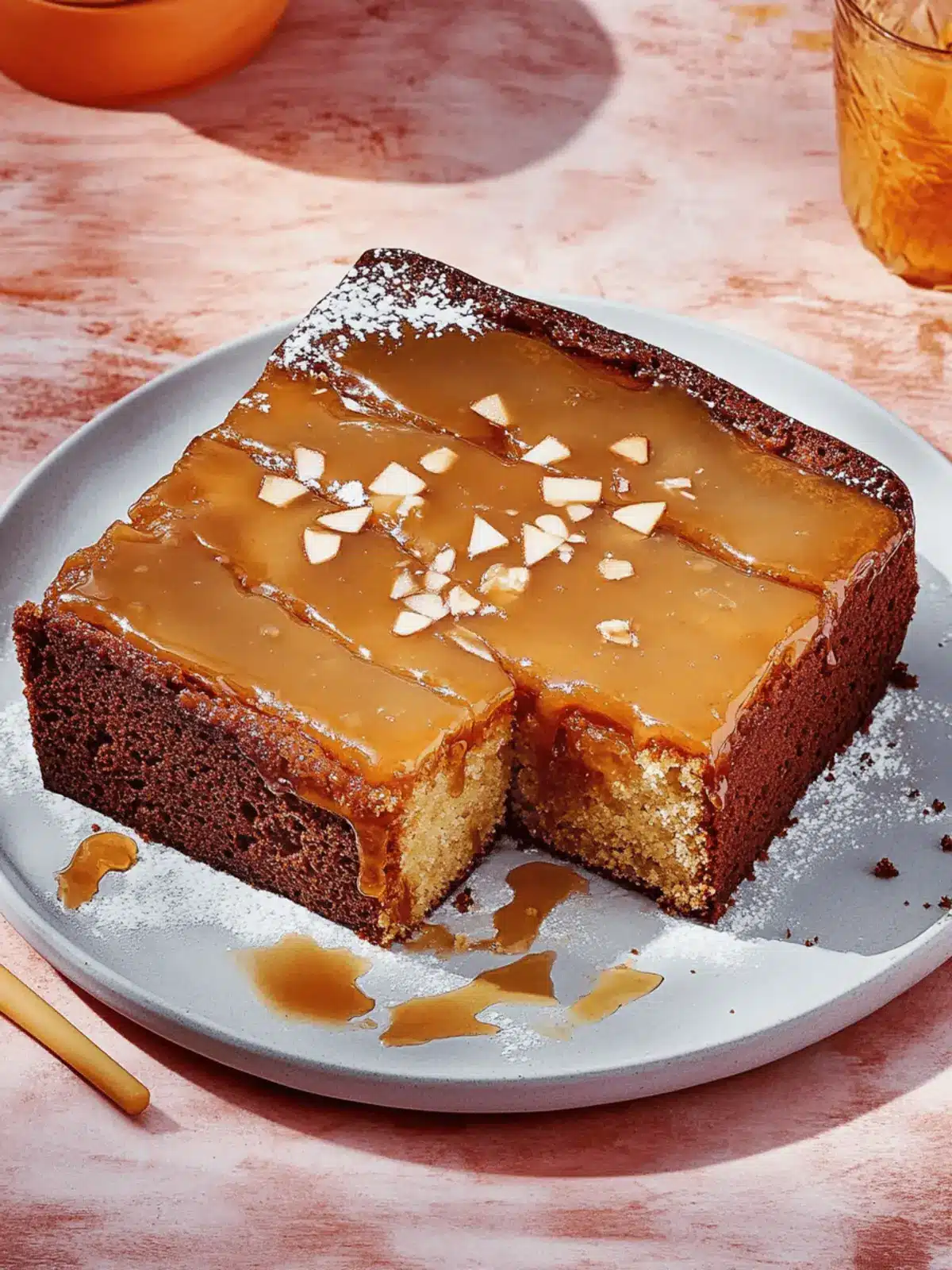 Irresistibly Moist Caramel Apple Snacking Cake for Fall Fun 3 Caramel Apple Snacking Cake