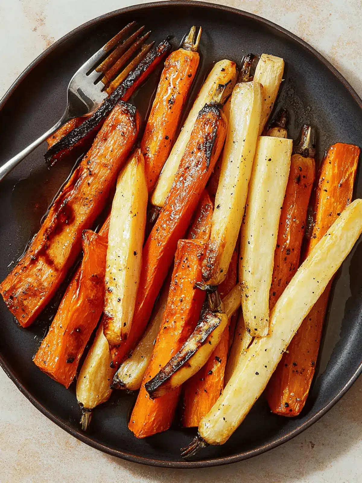 Sweet and Savory Roasted Carrots and Parsnips With Honey Magic 3 Roasted Carrots and Parsnips With Honey