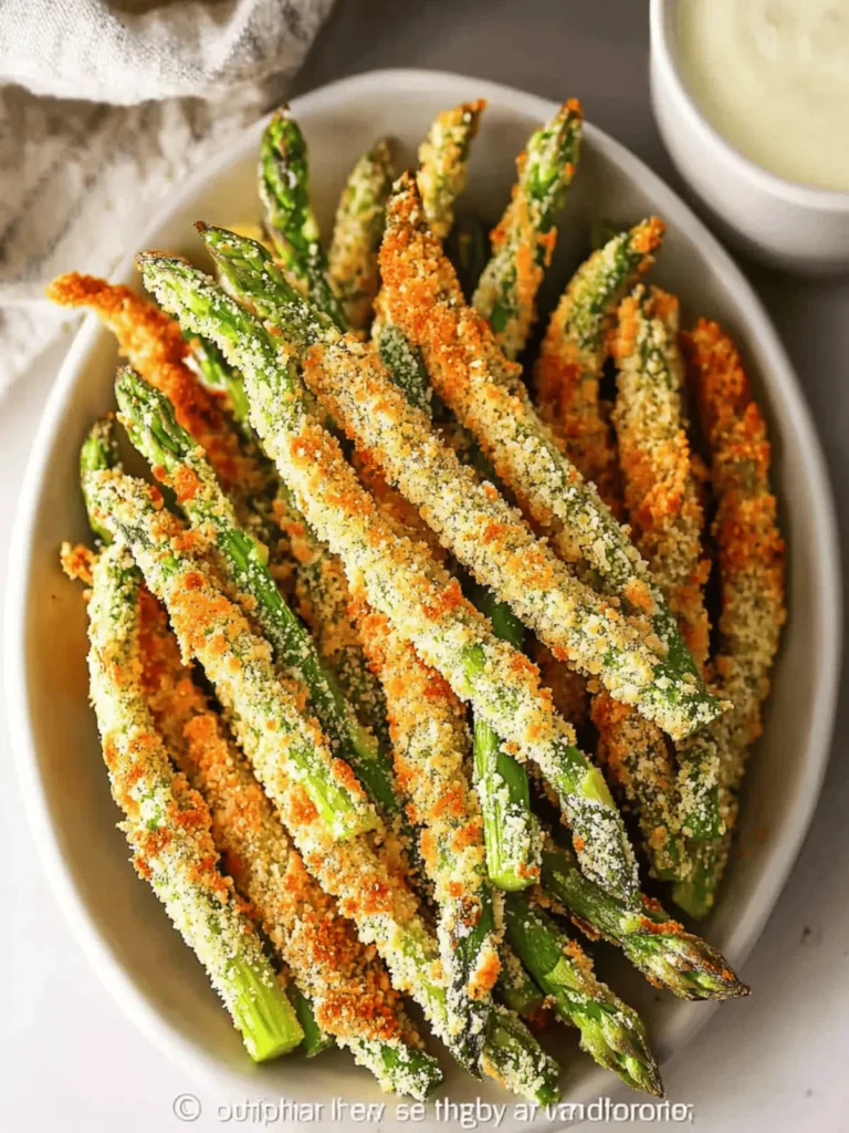 Oven Baked Asparagus Fries