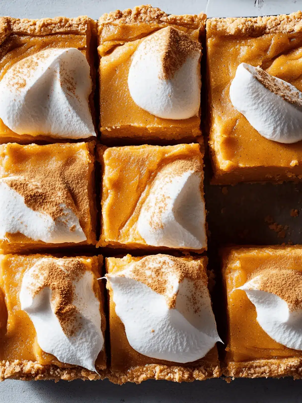 Sweet Potato Pie Bars