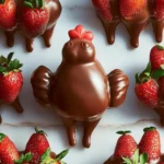 Chocolate-Covered Strawberry Turkeys