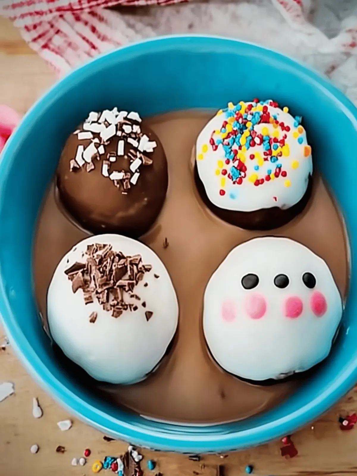 Christmas Hot Chocolate Bombs | 3 Festive Filled Cocoa Balls