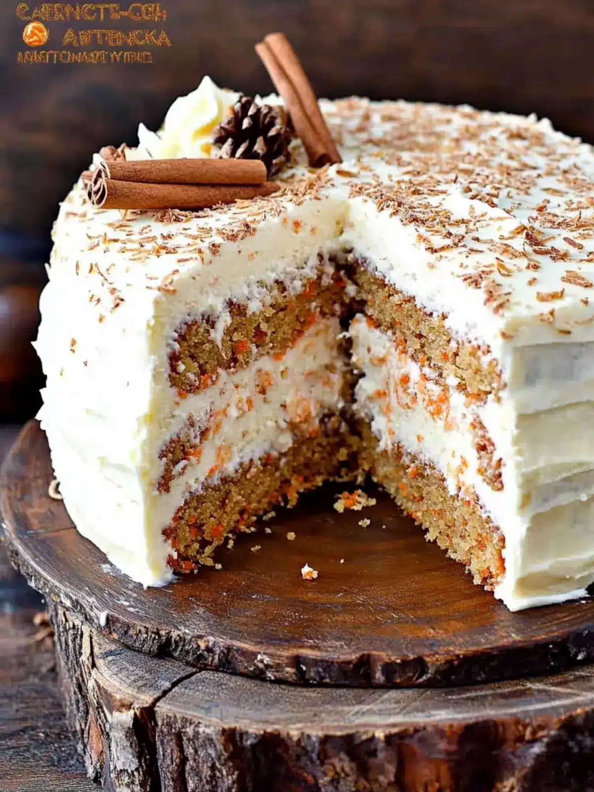 Carrot Cake Cheesecake Cake