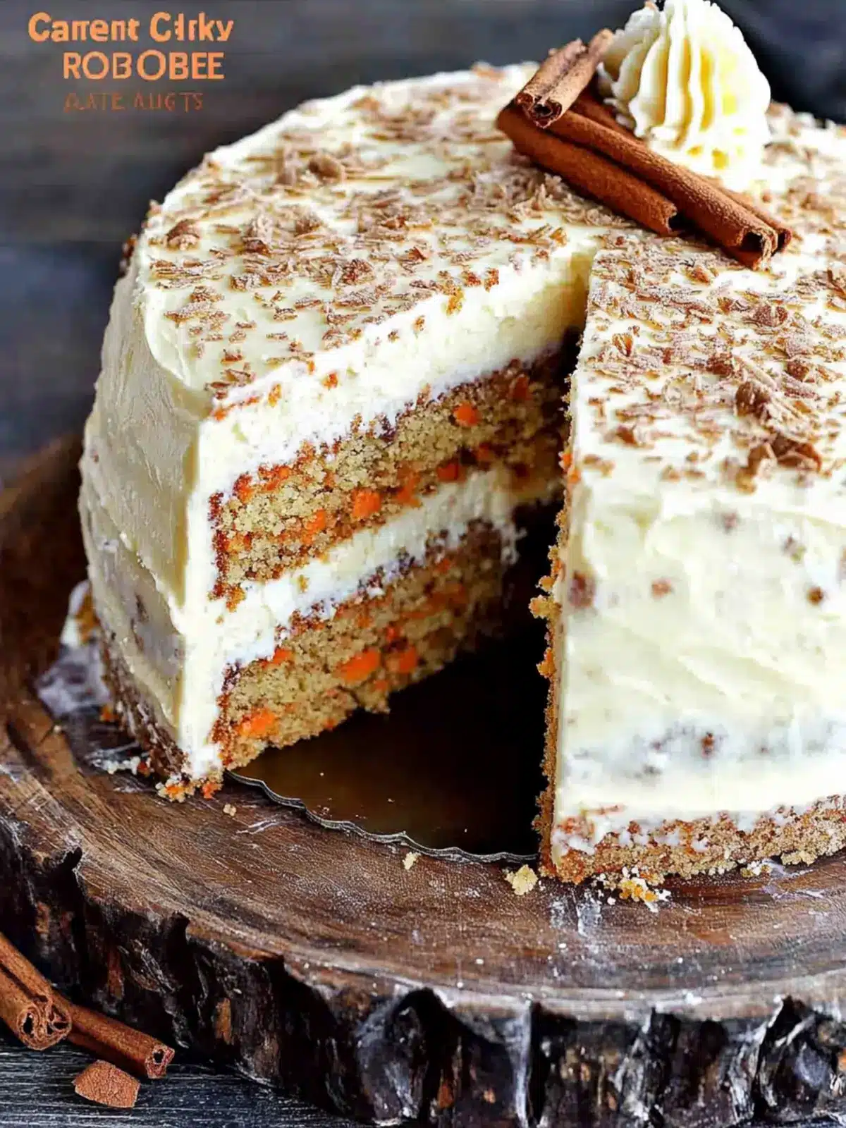 Carrot Cake Cheesecake Cake